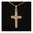 Kreuz Anhänger Jesus 27 mm Gold 333 und 50,55 cm langen verschied. Goldketten