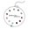 Armband Geburtssteine mit Zirkonia Januar-Juni Baby 15/19 cm 925 Silber Kinder